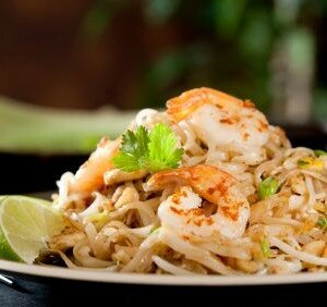 Phad Thai Goong (Pad Thai met Garnalen)