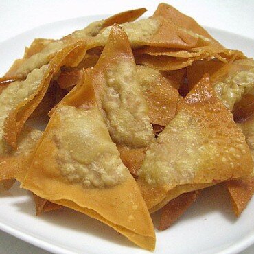 Gefrituurde Wontons