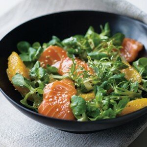 Sashimi Salade (zalm)