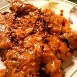 Sate Babi (varkens sate)