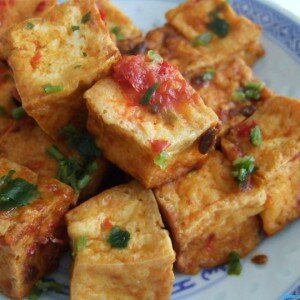 Tahu Goreng (gebakken tofu)